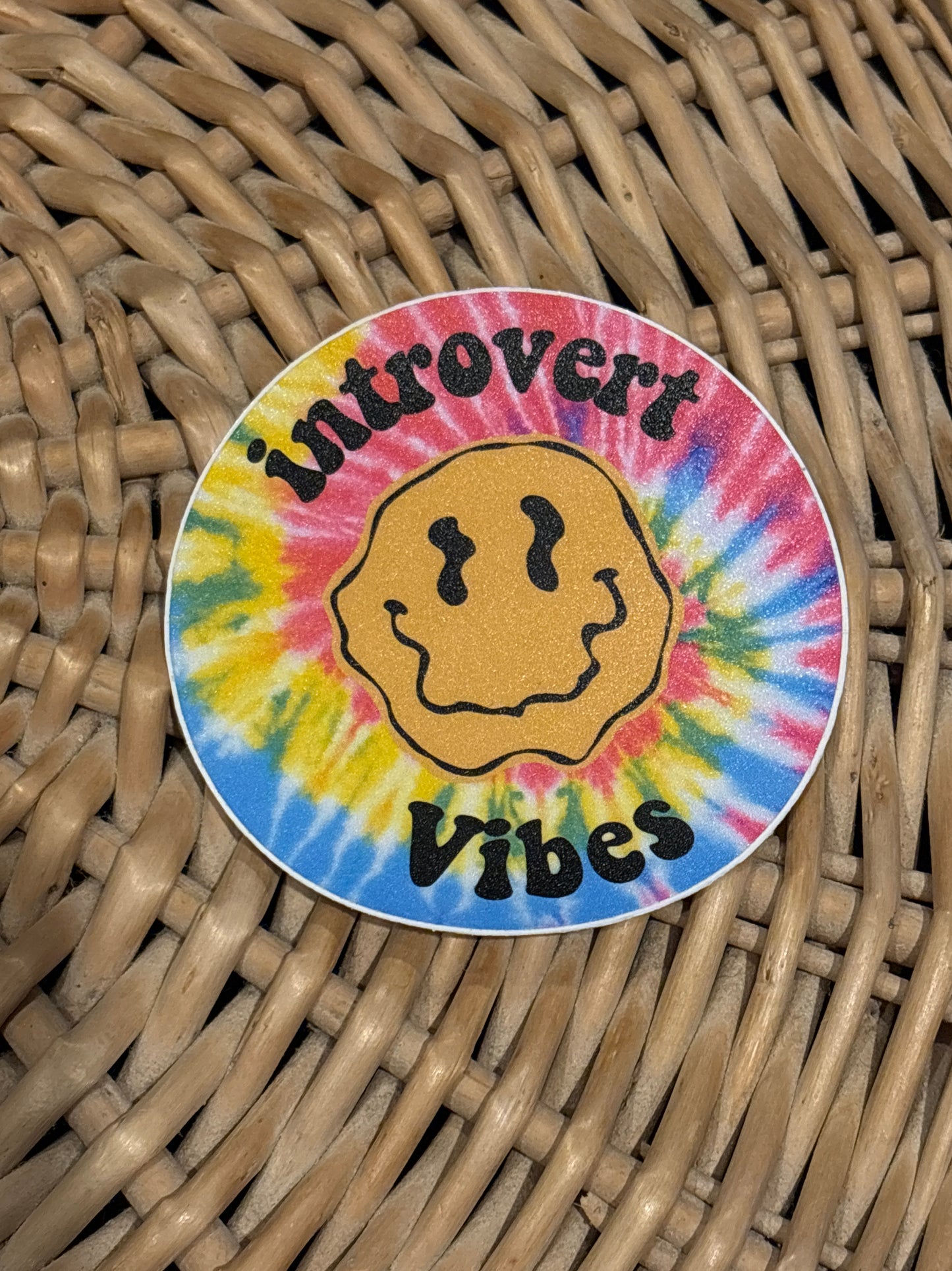 Introvert Vibes. Sticker