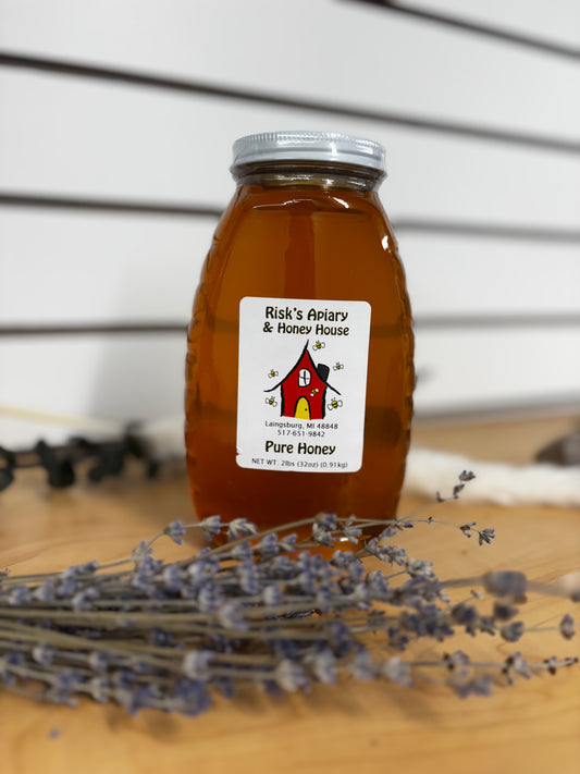 2 pound Jar of Michigan Honey