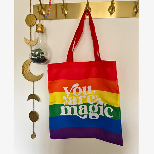 "You Are Magic" Rainbow Bag