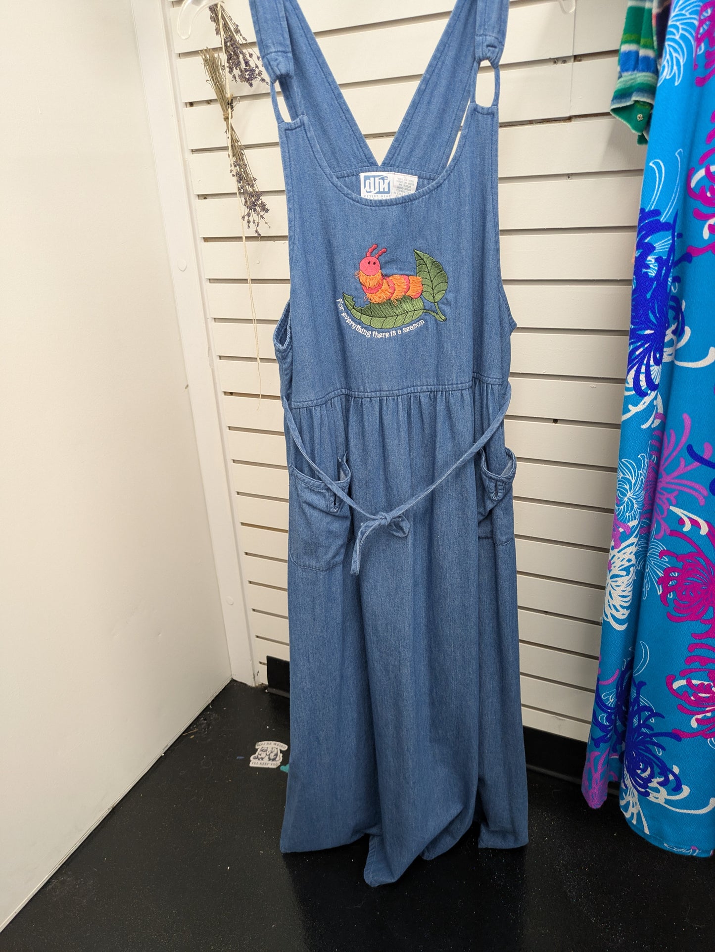 90's Teacher Caterpillar overall large, Vintage Clothes curated by ADHD Angela