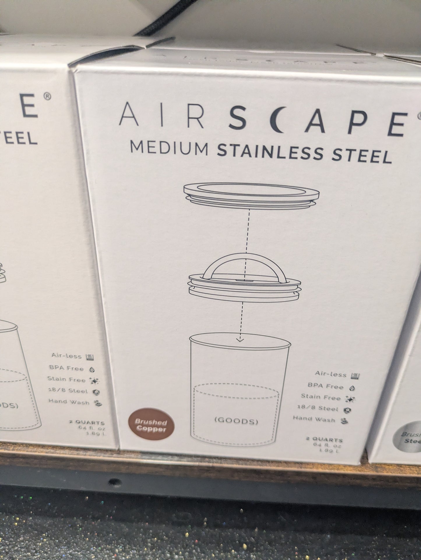 Medium stainless airscape