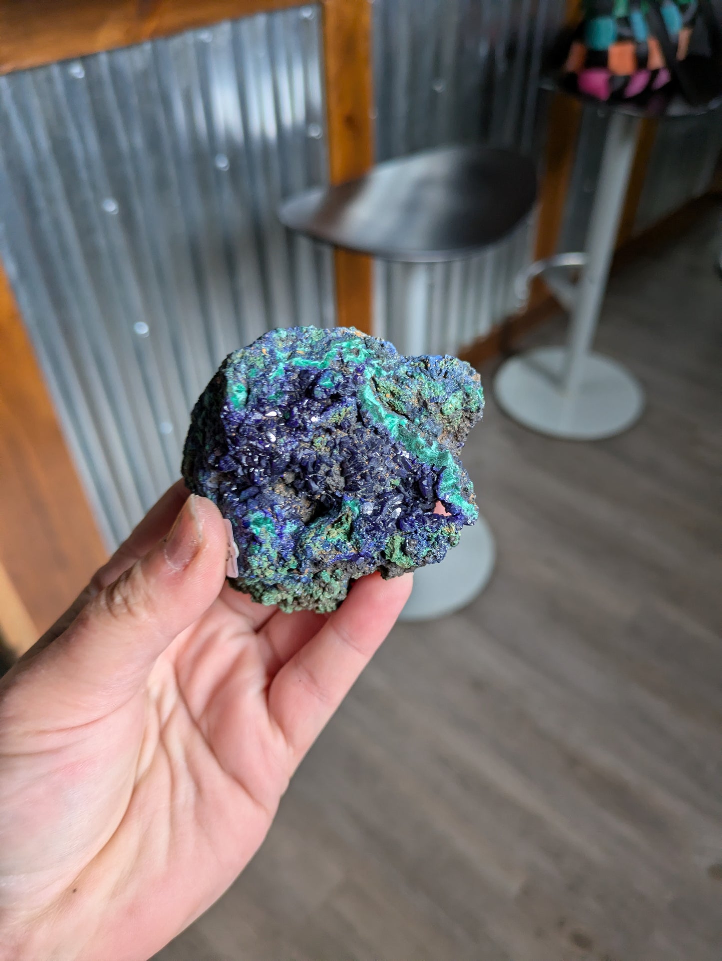 Azurite and Malachite