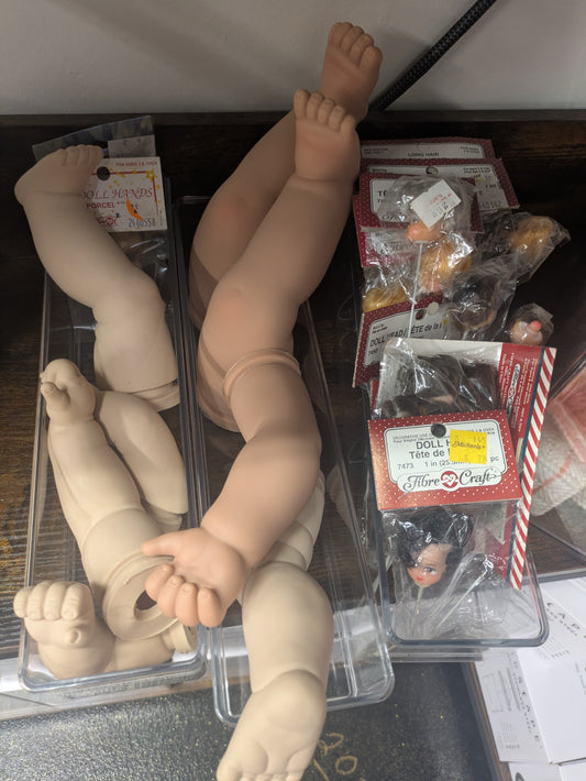 Vintage Doll Parts