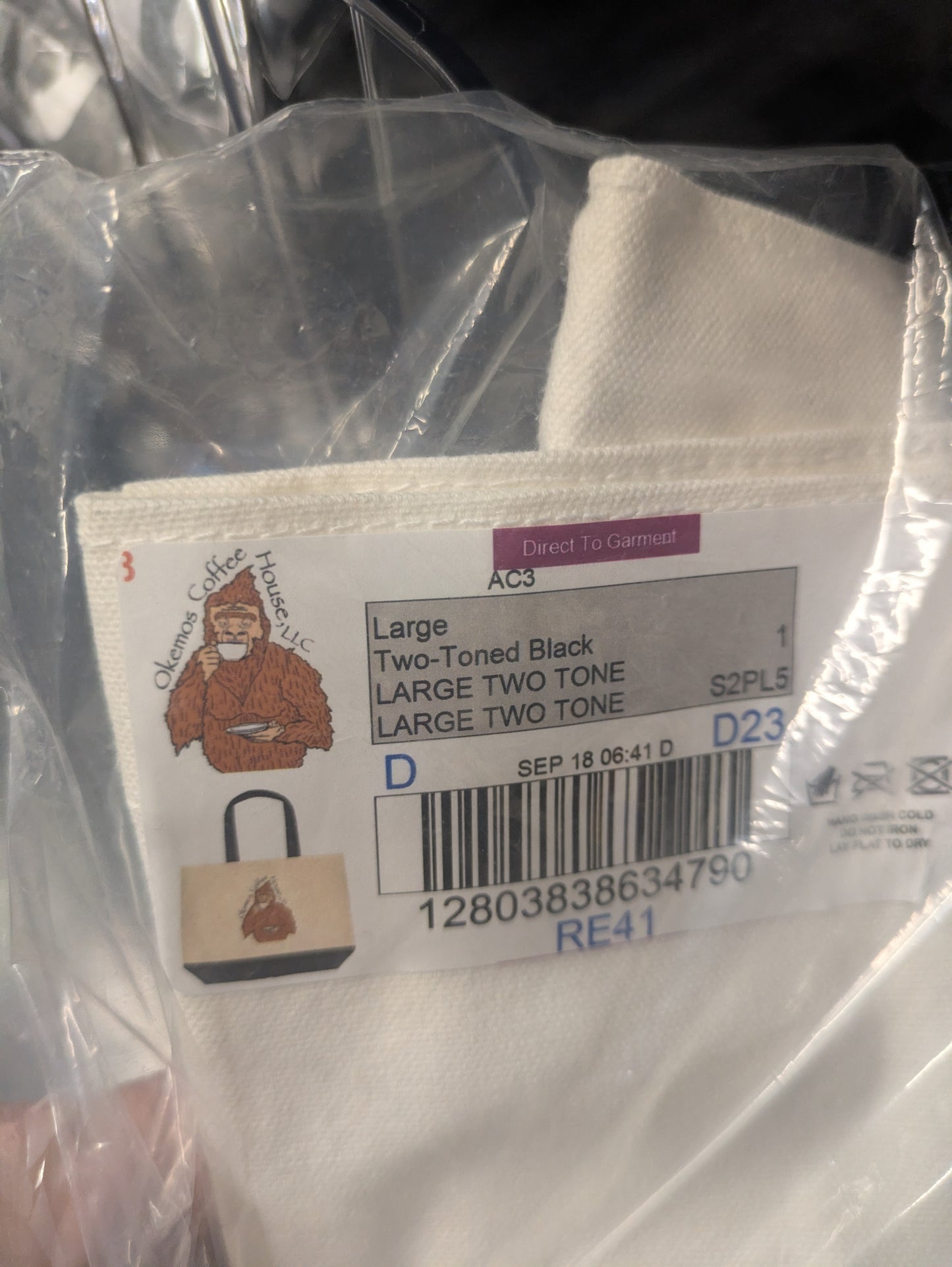 Sasquatch bag