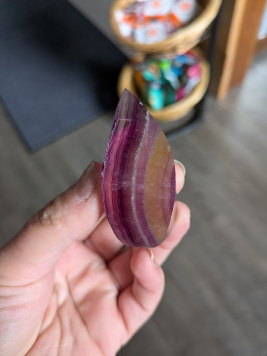 Fluorite flame