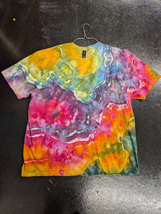 Tie-dye T-shirt, Capital Hippy- Lansing MI Woman owned