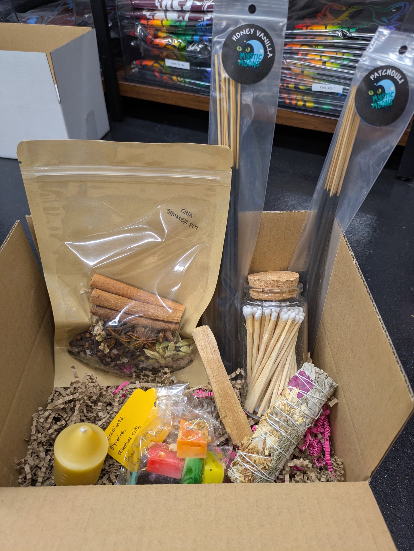 Aromatherapy gift box