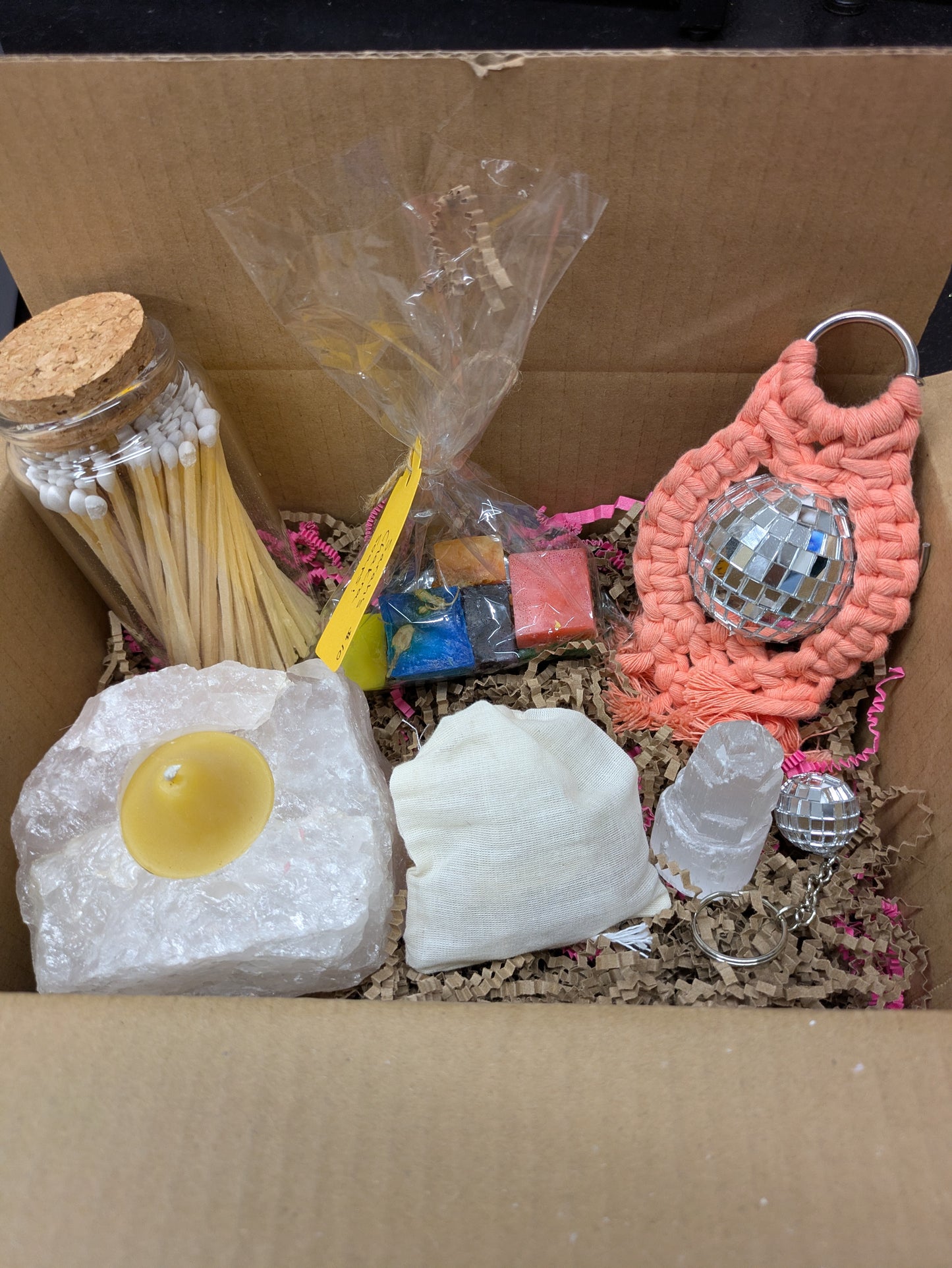 Bougie girl gift box