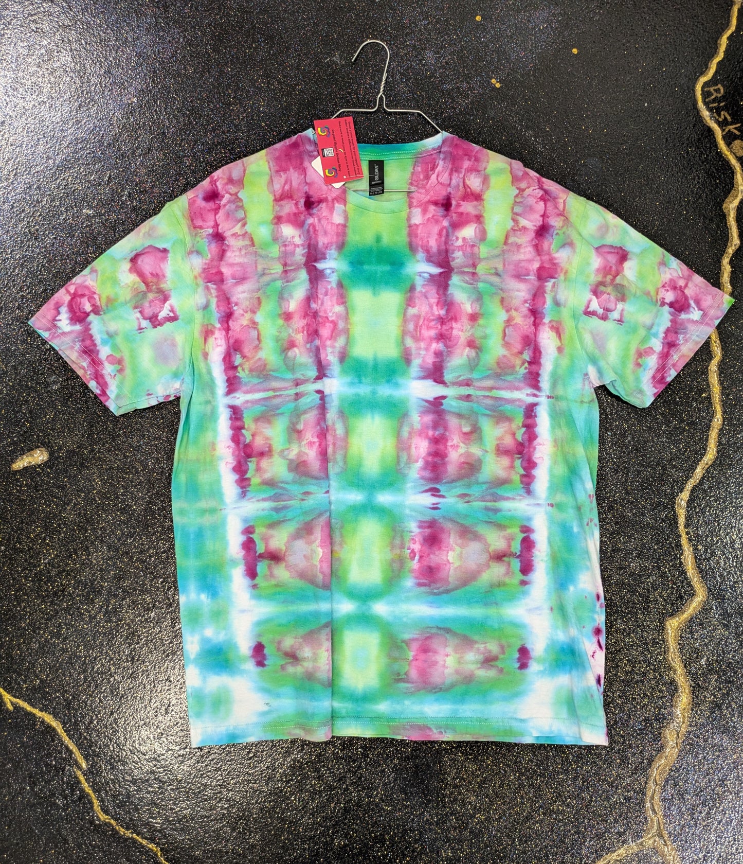 Tie-dye T-shirt, Capital Hippy- Lansing MI Woman owned