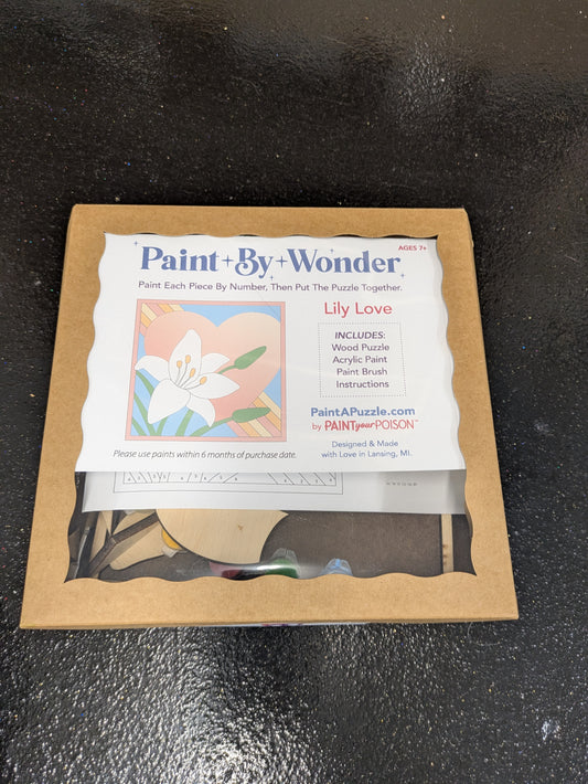 Paint by number puzzle